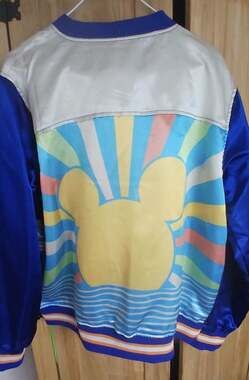 Disney Mickey Mouse Heart Womens Jacket Size Medium